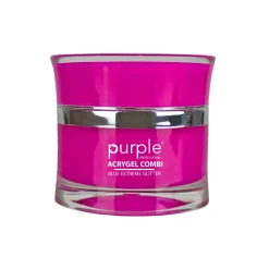 ACRYGEL en POT - 50gr - Blue Extreme Glitter | Purple Professional Hot