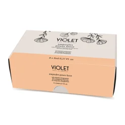 Ampoules fortifiantes cheveux POWER FORCE - 8 x 8 ml | Violet Outlet