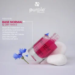 Base hydratante Normal & Dry Nails 10 ml | Purple Professional Best