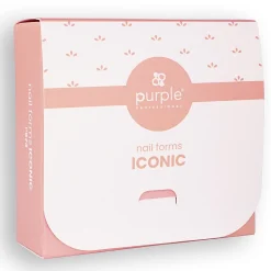 BOITE de CHABLONS 100 Pcs - ICONIC | Purple Professional Online