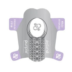 BOITE de CHABLONS 100 Pcs - PREMIUM | Purple Professional Outlet