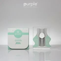 BOITE de CHABLONS 100 Pcs - QUEEN | Purple Professional Online