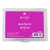 Capsules Popits DUAL FORMS Forme Amande « Press on tips » - Boite de 120 pcs | Purple Professional Outlet