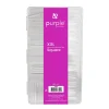 Capsules XXL SQUARE Transparentes - Boite de 360 pcs | Purple Professional Discount