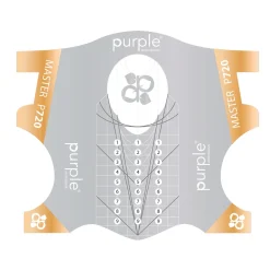 CHABLONS 500 Pcs - MASTER | Purple Professional Outlet