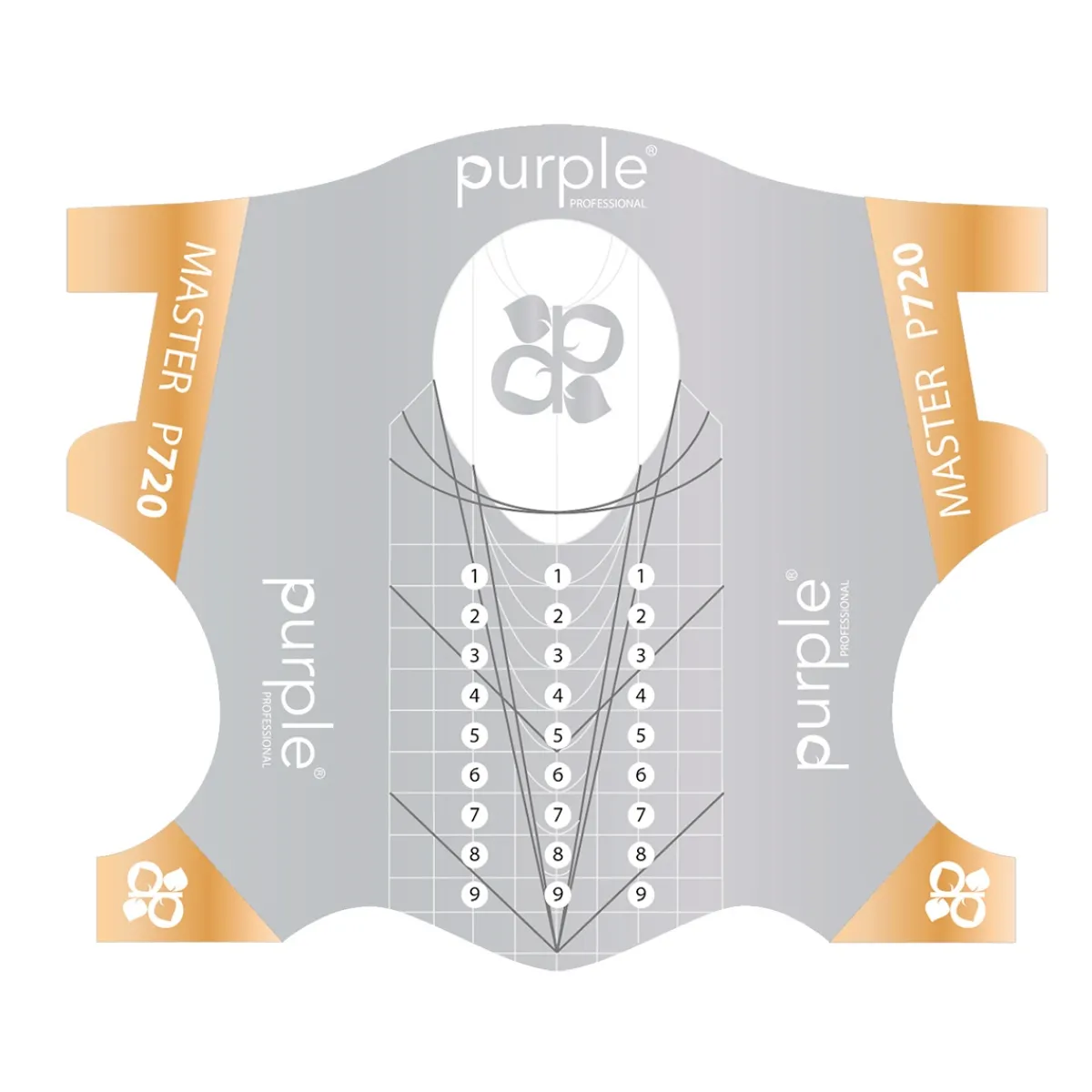 CHABLONS 500 Pcs - MASTER | Purple Professional Outlet