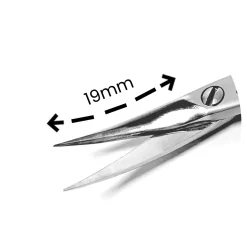 Ciseaux à cuticules pour Gauchers Premium 004 - 89 mm - Purple | Purple Professional Online