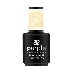 ELASTIC BASE COLOR - Pale Yellow 15 ml | Purple Professional New