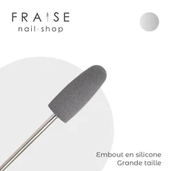 Embout en silicone - Grand | Fraise Nail Shop Clearance