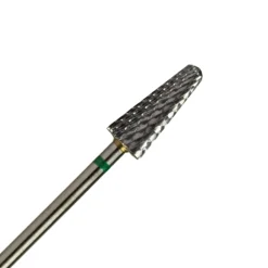 Fraise en Carbone Grain Vert forme Conique 6 x 14,5 mm - Purple | Purple Professional Hot