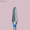 Fraise en Carbure Grain Bleu forme Conique 4 mm - | IQ Nails Hot