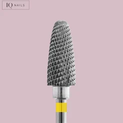 Fraise en Carbure Grain Jaune Embout arrondi 6 mm - | IQ Nails Best
