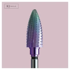 Fraise en Carbure Grain noir Embout arrondi 6 mm - | IQ Nails Best