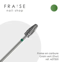 Fraise en Carbure Grain Vert Embout arrondi 0,6 cm (407301) | KMIZ Discount