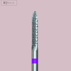 Fraise en Carbure Grain Violet 2,3 mm - | IQ Nails Fashion