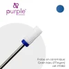 Fraise en Céramique Grain Bleu forme Cylindre 6 x 13 mm - Purple | Purple Professional Fashion