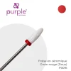 Fraise en Céramique Grain Rouge Embout arrondi 6 x 14,5 mm - Purple | Purple Professional Sale