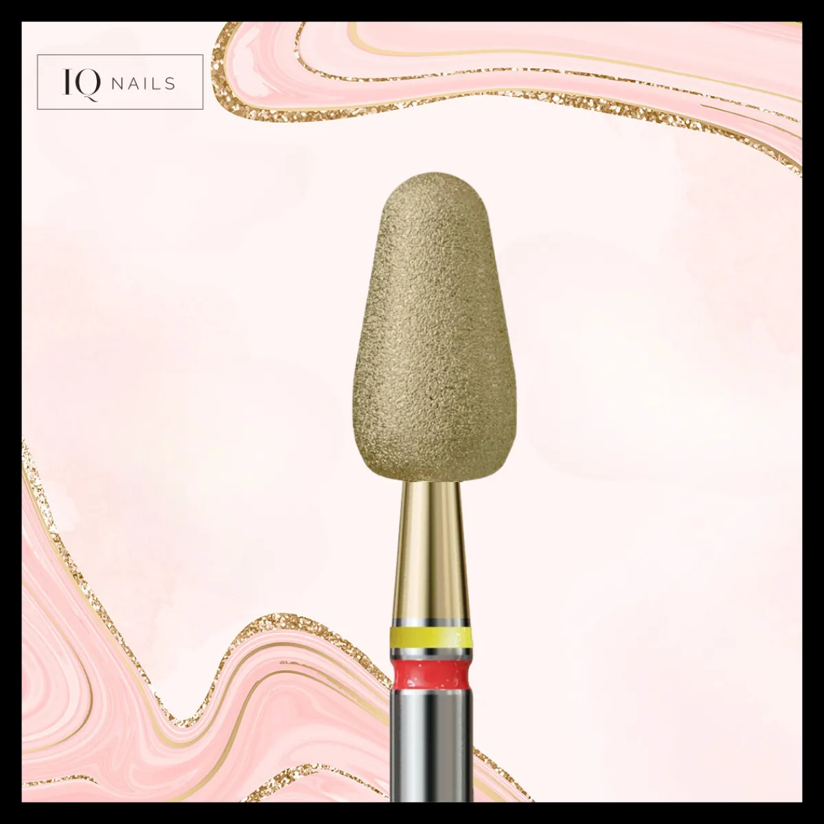 Fraise en Diamant Buffer 2 en 1 Double-grain 6 mm - | IQ Nails Sale