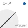 Fraise en Diamant Grain Bleu forme Flamme Tornade 0,18 cm | KMIZ Clearance