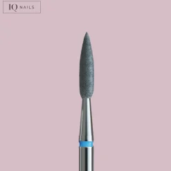 Fraise en Diamant Grain Bleu forme Flamme 2,3 mm - | IQ Nails Best