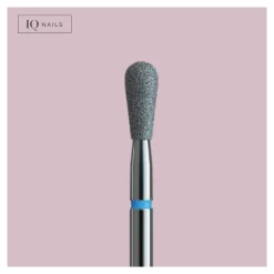 Fraise en Diamant Grain Bleu forme Poire 3,1 mm - | IQ Nails Hot