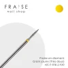 Fraise en Diamant Grain Jaune forme Flamme 0,16 x 1 cm | KMIZ Best