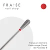 Fraise en Diamant Grain Rouge forme Poire 0,50 cm | KMIZ Fashion