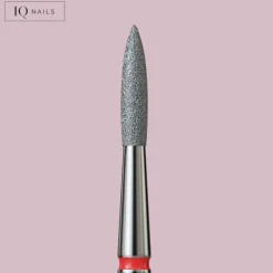 Fraise en Diamant Grain Rouge forme Flamme 1,8 mm - | IQ Nails New