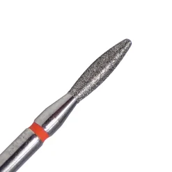 Fraise en Diamant Grain Rouge forme Flamme arrondie 0,21 cm | KMIZ Discount