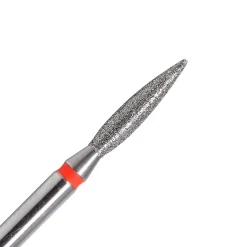 Fraise en Diamant Grain Rouge forme Flamme 0,23 x 1 cm | KMIZ Online