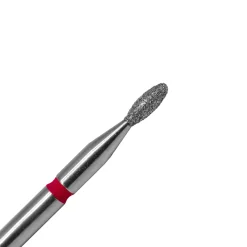 Fraise en Diamant Grain Rouge forme Olive arrondie 0,18 cm | KMIZ New