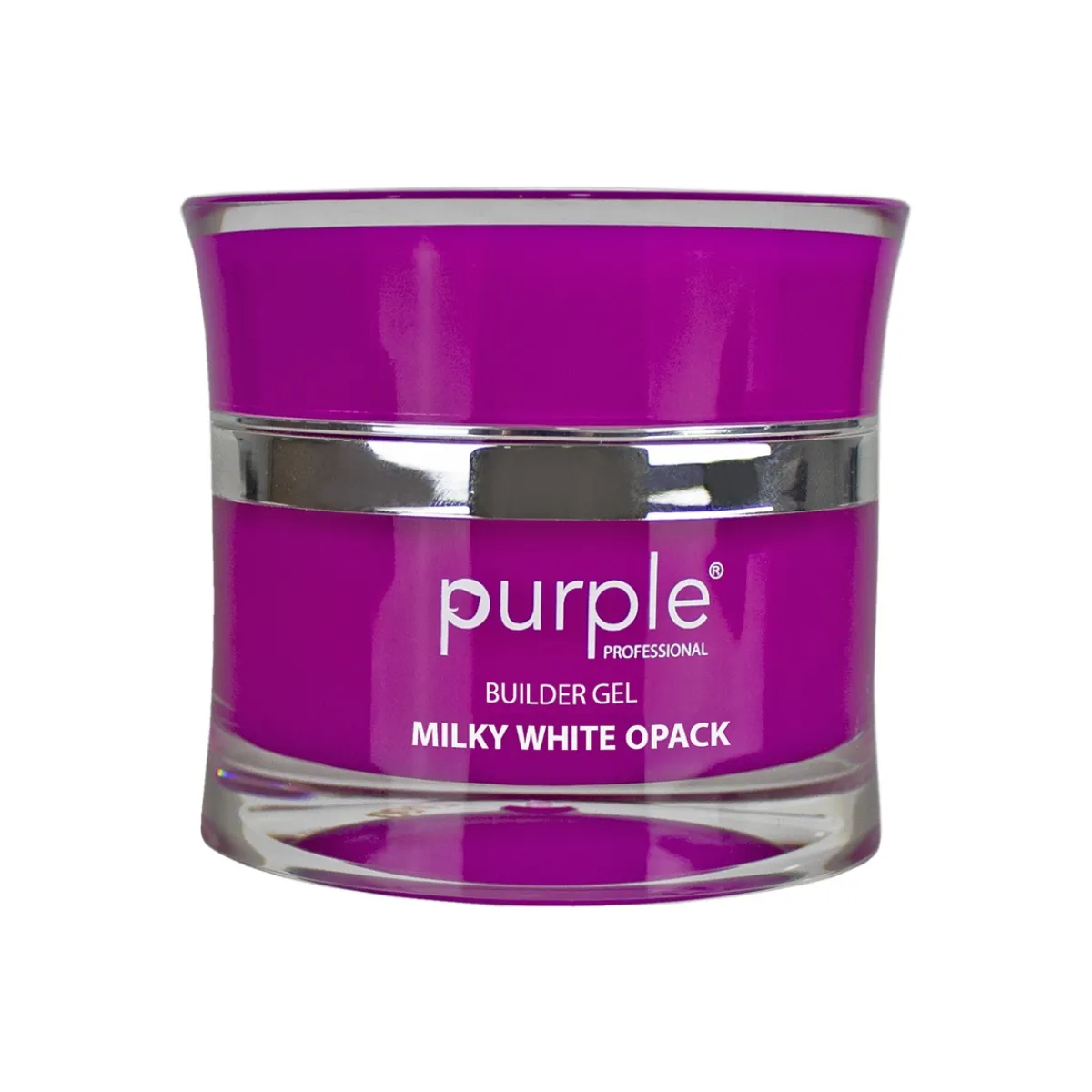 Gel de construction BUILDER GEL MILKY WHITE OPACK - 50 gr | Purple Professional Online