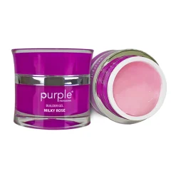 Gel de construction BUILDER GEL MILKY ROSE - 15 gr | Purple Professional Fashion
