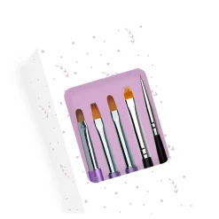 KIT DE PINCEAUX N°4 : 4 pinceaux + 1 offert - Purple | Purple Professional Clearance