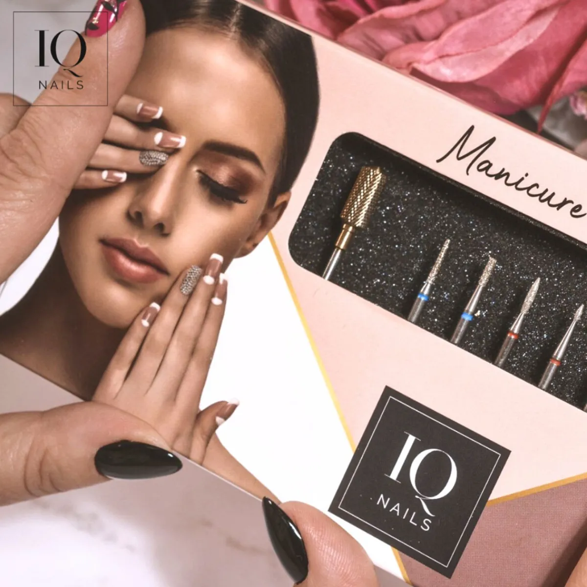 Kit manucure 7 DRILL BITS UNIVERSAL SET | IQ Nails Online