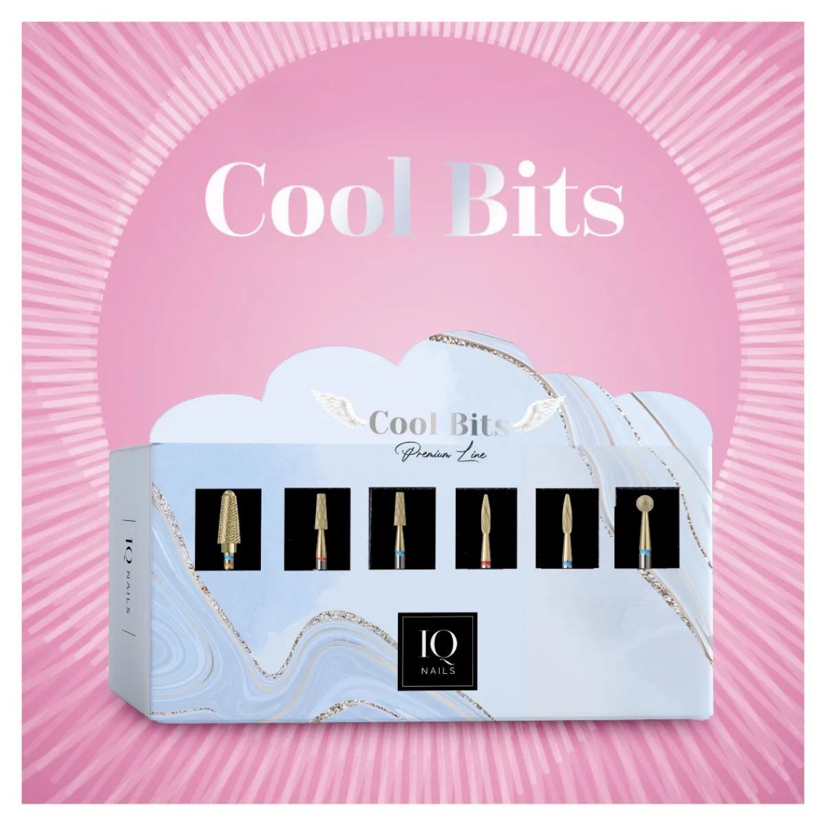 Kit manucure COOL BITS SET | IQ Nails Outlet