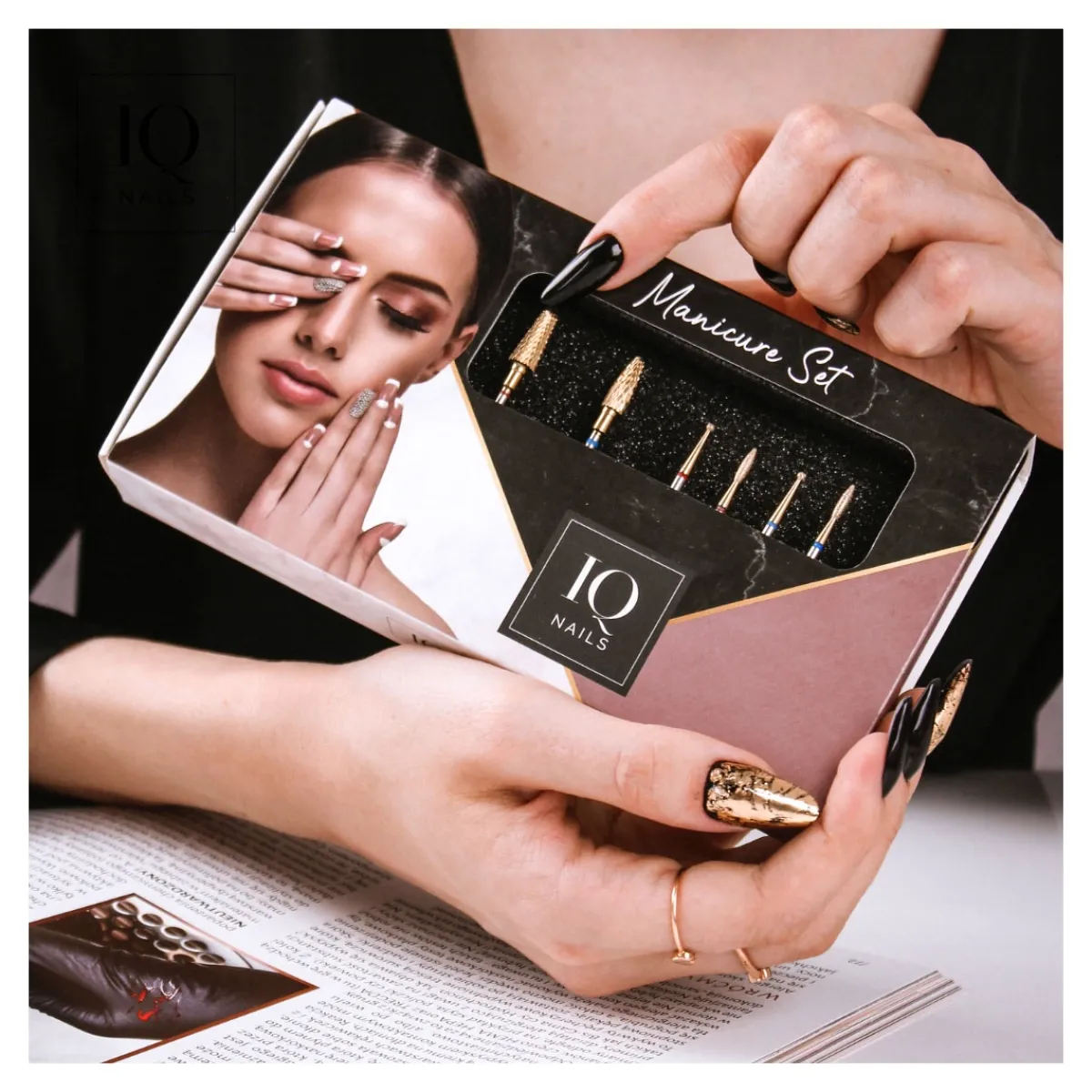 Kit manucure GOLD MAXI | IQ Nails New