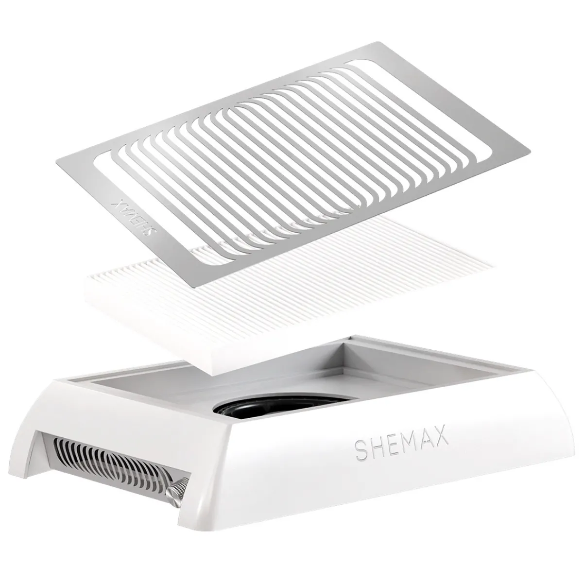 NEW ! Aspirateur de table Style X-PRO sans sac avec filtre - Blanc | Shemax Clearance