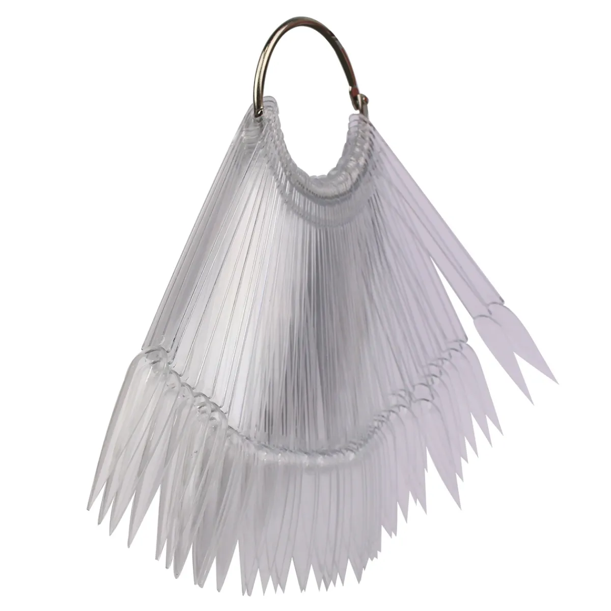 Nuancier transparent de 50 tips - STILETTO | Purple Professional Clearance