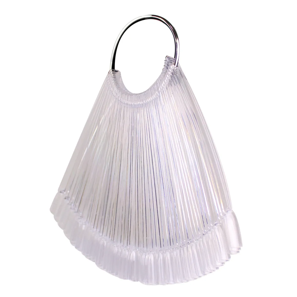 Nuancier transparent de 50 tips - CARRÉ | Purple Professional New