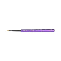 PINCEAU NAIL ART en Nylon OMBRES 2 x 11 mm - Manche métallique | Purple Professional Outlet