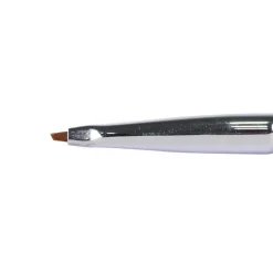 PINCEAU NAIL ART en Nylon ONE STROKE XXS : 1,5 x 2,5mm - Manche en bois | Purple Professional New