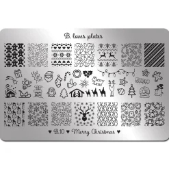 Plaque de STAMPING XL - Merry Christmas | B. Loves Plates Hot