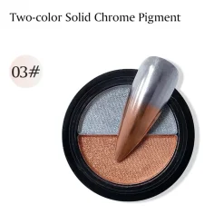 Poudre Bronze / Argent pour Nail Art | Fraise Nail Shop Outlet