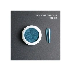 Poudre Chrome Colorée pour Nail Art - Teinte 22 | Fraise Nail Shop Best