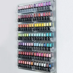 Présentoir mural pour vernis à ongles - Argenté | Emil New