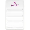 Présentoir mural pour vernis à ongles en acrylique - Purple | Purple Professional Clearance