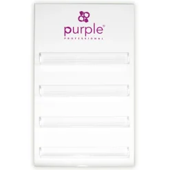 Présentoir mural pour vernis à ongles en acrylique - Purple | Purple Professional Clearance