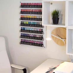 Présentoir mural pour vernis à ongles - Blanc | Emil Clearance