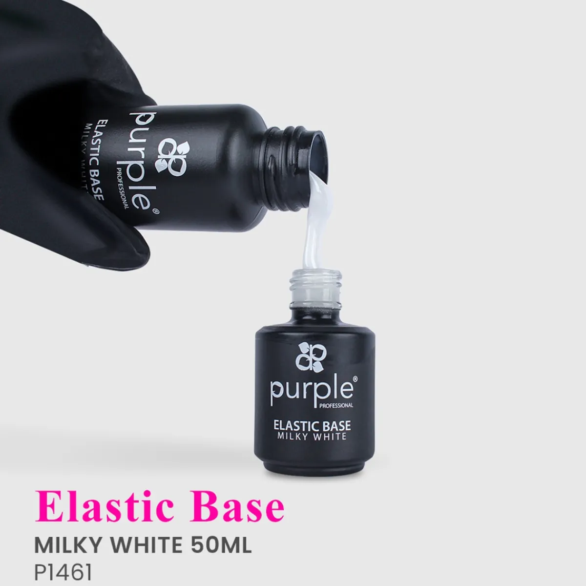 RECHARGE ELASTIC BASE - Milky White 50 ml | Purple Professional Fashion